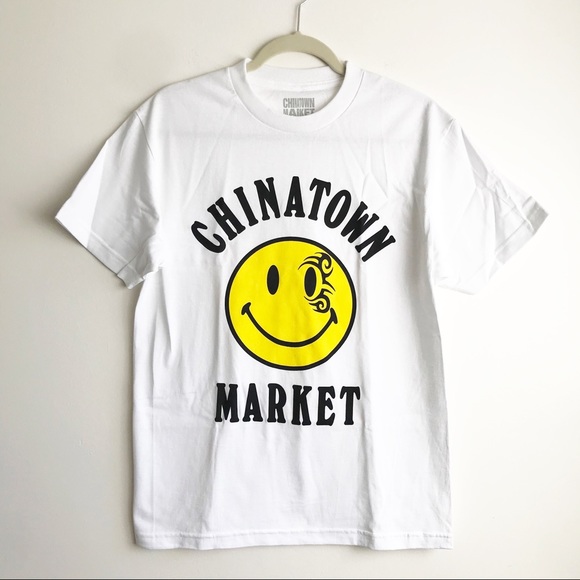 CHINA TOWN MARKET SMILIE MIKE TYSON COLLAB TEE M - Picture 2 of 4
